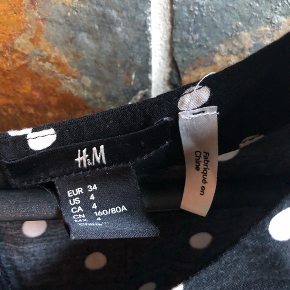 Sz 4 h and m polka dot dress - Picture 2 of 3
